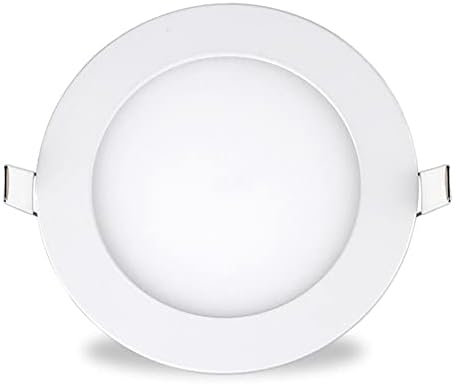 8 Pack Ultra Thin LED Recessed Downlight Fixtures, 2.5-8 Inch, 3W-18W, Adjustable Color Temperature 3000K/6000K, Flush Mount Indoor Ceiling Lights for Closet & Living Room