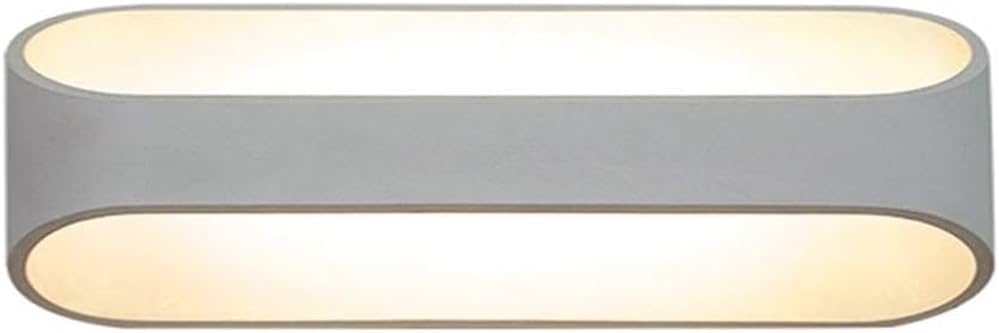 Modern COB Wall Sconce Up Down Wall Lamp Aluminum Spotlight Indoor Lighting for Bedroom Living Room Hallway Double Bevel Fixture