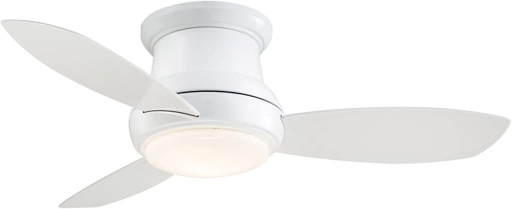 Minka' Minka Aire Concept II 44 in. LED Indoor White Flush Mount Ceiling Fan