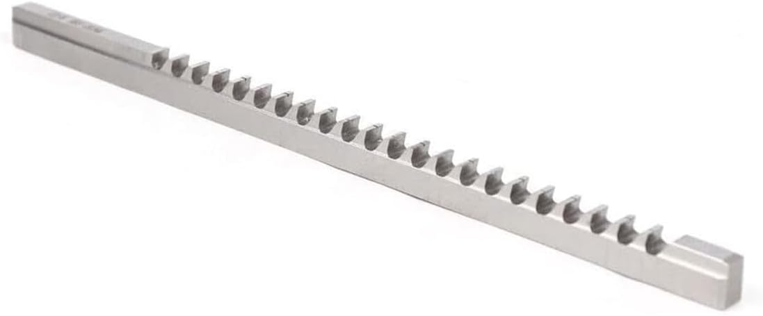 Generic Keyway Broach Set Metric Size - Industrial Metal Working Tool with 22 Pcs Kit, Cutter, Bushing, Shim Set, 4 Broaches, 13 Collared Bushing, 5 Gaskets.
