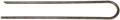 500 Pack 6' Landscape Staples SOD Staples Garden Stakes Round for Anchor Fabric Pins