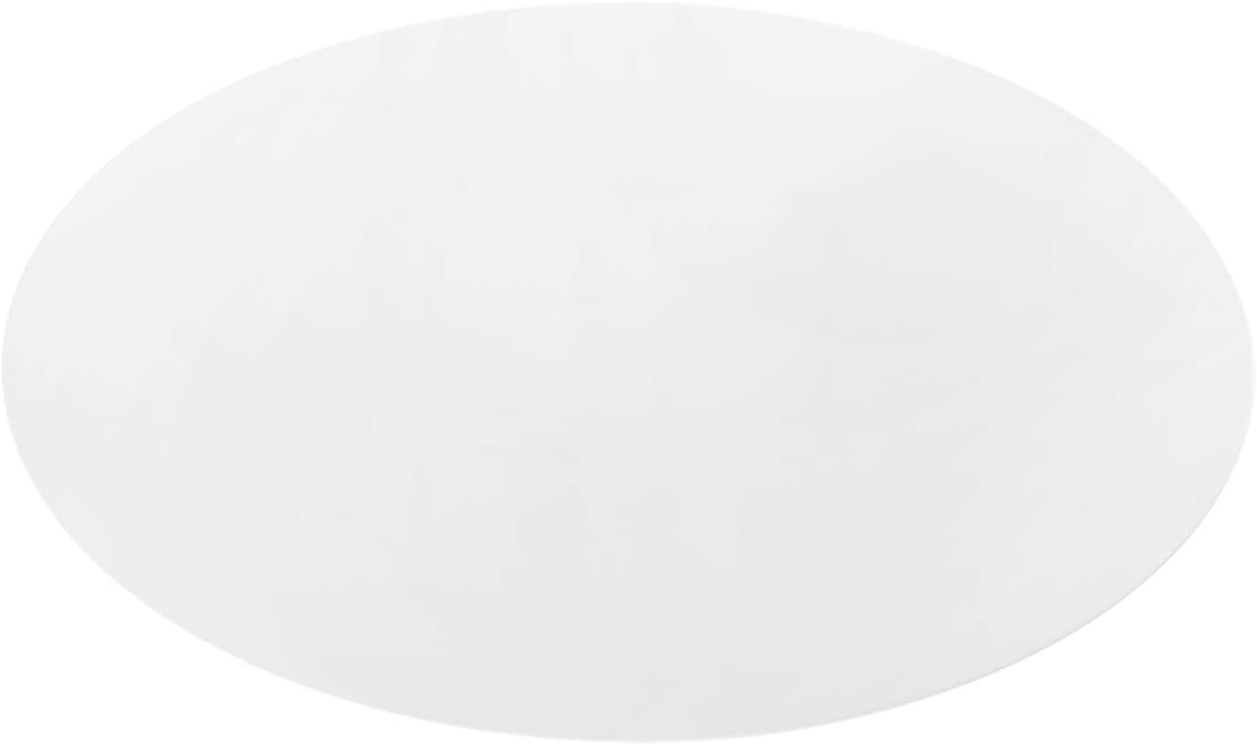 Modway Lippa 60' Oval-Shaped Mid-Century Modern Dining Table with White Wood Top and Gold Base