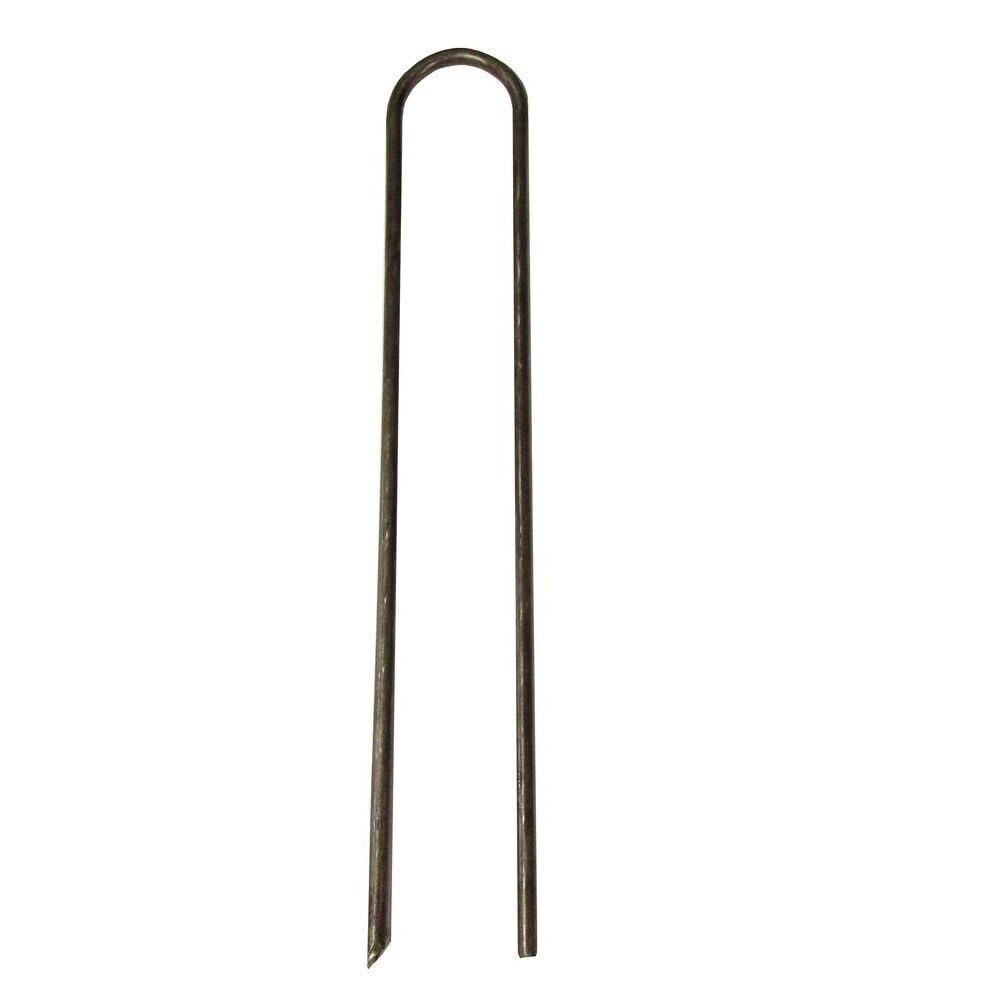 for 1000 6-Inch Landscape Staples SOD Staples Garden Stakes Round Pins Chisel Ends