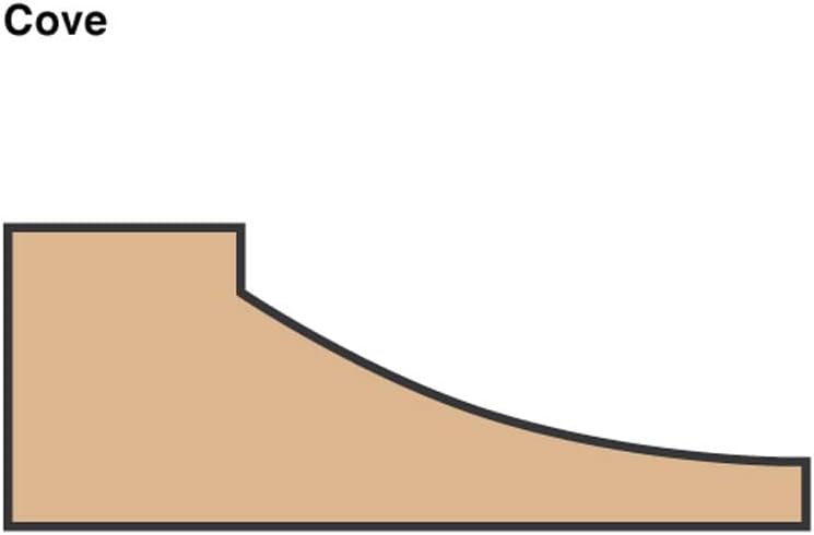 1093 MLCS Cove Raised Panel Cabinet Door Shaper Cutter, 3/4' Bore