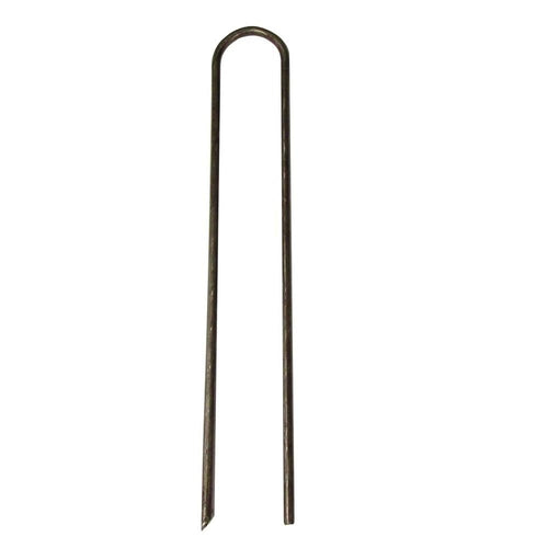 10,000 Round Top 6' Landscape Staple Sod Staple Fabric Anchor Pin w/Chisel Point Ends