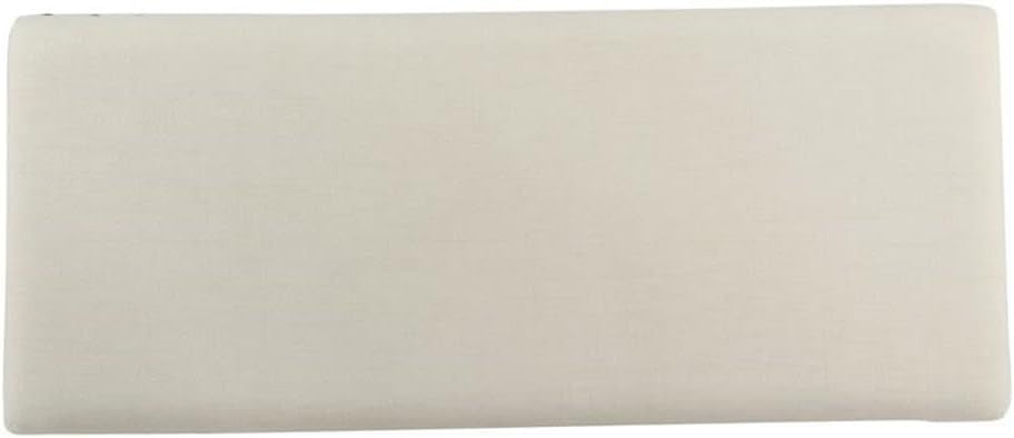 HomePop 42' Storage Bench with Nailhead Trim - Cream