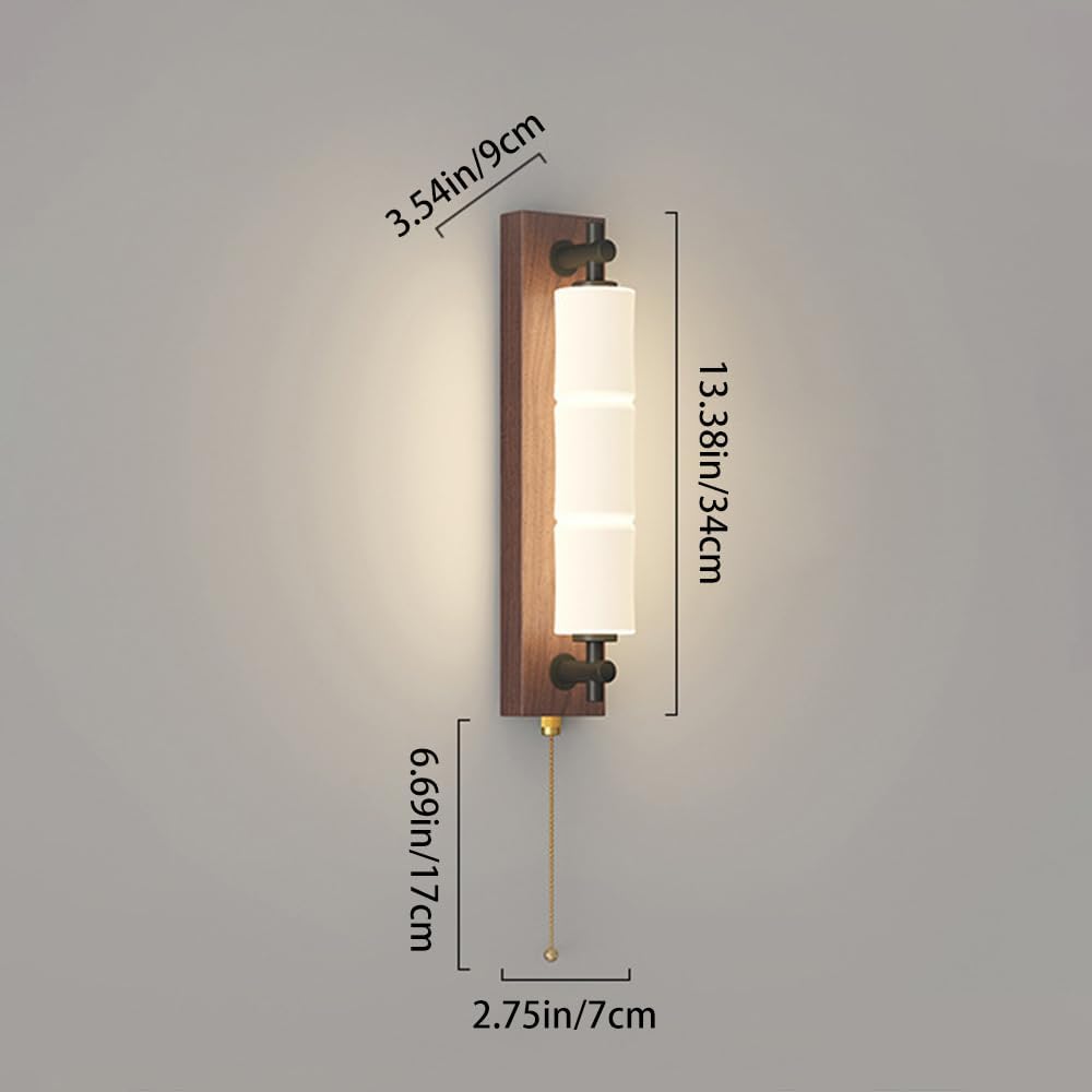 Wall sconces for Bedroom Wabi-Sabi Adjustable Travertine Wall Lamp with On Off Switch Solid Wood Wall Reading Spotlight Indoor Decorative for Bedroom Study Room