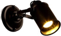 Fashion Spotlight Retro Industrial Wind Industrial Plug in Wall Sconces Wall Lamp Black Metal Shade Wall Light Fixtures E27 Base for Restaurant/bar/Study/Front Mirror Indoor and Outdoor
