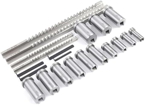 Industrial Keyway Broach Set with Cutters & Bushings for Precision Metalworking