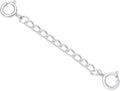 10k Real Gold 1'/1.5'/2'/3'/4' Necklace Extender Chain, Durable Strong Removable Gold Chain Extender, 10k Gold Adjustable Extension Chain for Necklace Bracelet Anklet