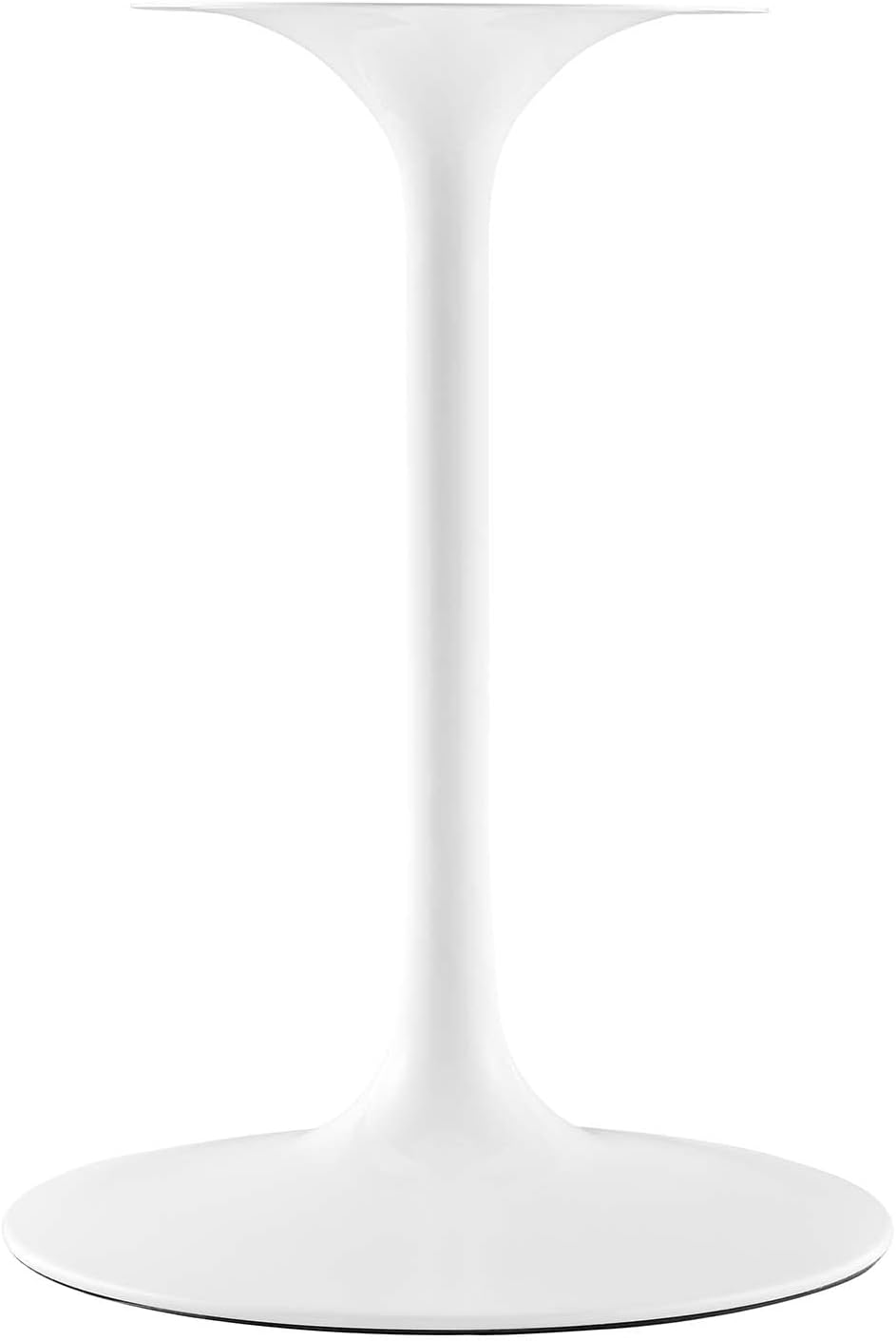 Modway Lippa Round 28' Mid-Century Modern Dining Table in White