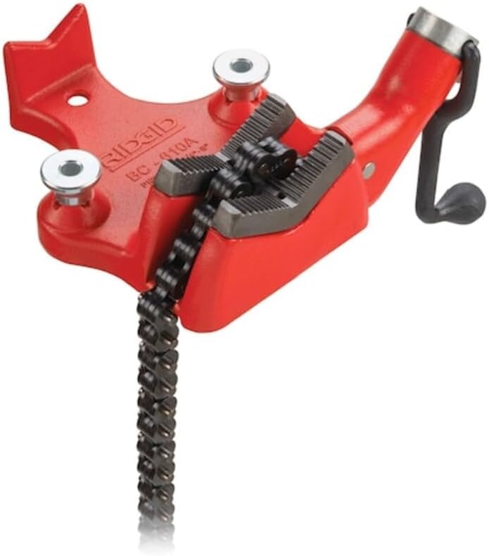 Ridgid 40210 Vise, Bc610 Bench Chain, 11x11x7, Red