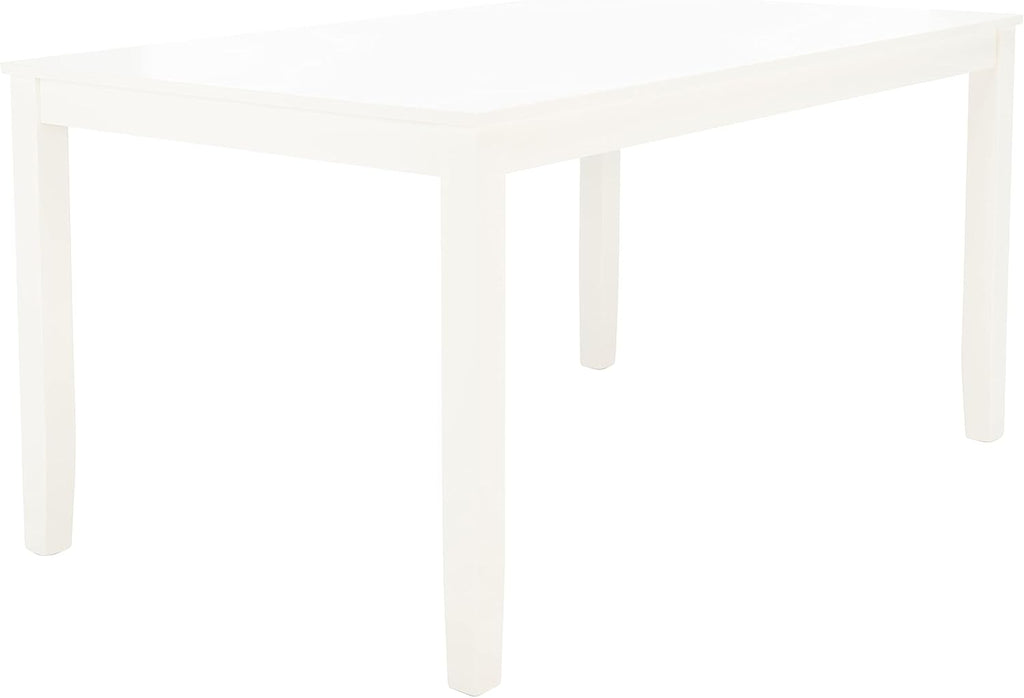 Safavieh Home Collection Silio White Rectangle Dining Table