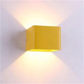 Wall Sconce Modern Up Down Indoor Spotlight Energy Efficient Lamp Stylish Lighting Fixture Decorative Ambient Accent for Living Room Bedroom Hallway Home Use(Yellow-3000k)