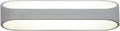 Wall Lamp Led Wall Sconce Modern Wall Lamp up and Down Lighting Fixtures Aluminum Spotlights Indoor Sconces for Living Room Bedroom Hallway Double Bevel White Metal Wall Light/3000K-L16Cm(6000K,L41Cm)