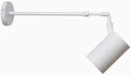 Wall Mounted Spotlights Indoor, Long Arm Spotlight Rotatable Track Lighting 90° Adjustable Wall Spot Light Rotatable 180° Focal Length Ceiling and Wall Lighting Indoor Surface Mounted,10w,25 50cm