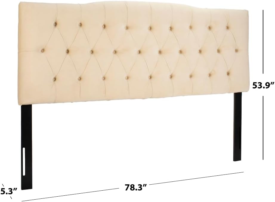Safavieh Home Axel Modern Buckwheat Tufted Headboard, King