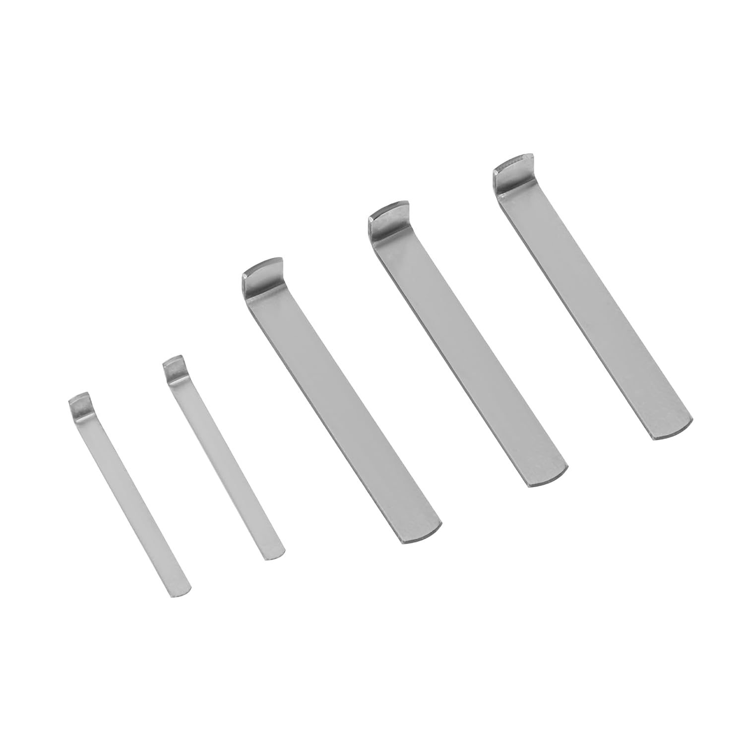 Keyway Broach Kit, 18 Pcs HSS Keyway Broach Set Inch Size Broaching Cutter Collared Ferrule Bushings Gasket Spacer Set Shim CNC Metal Processing Metalworking Set with Case for Lathe,Keyway Size (18)