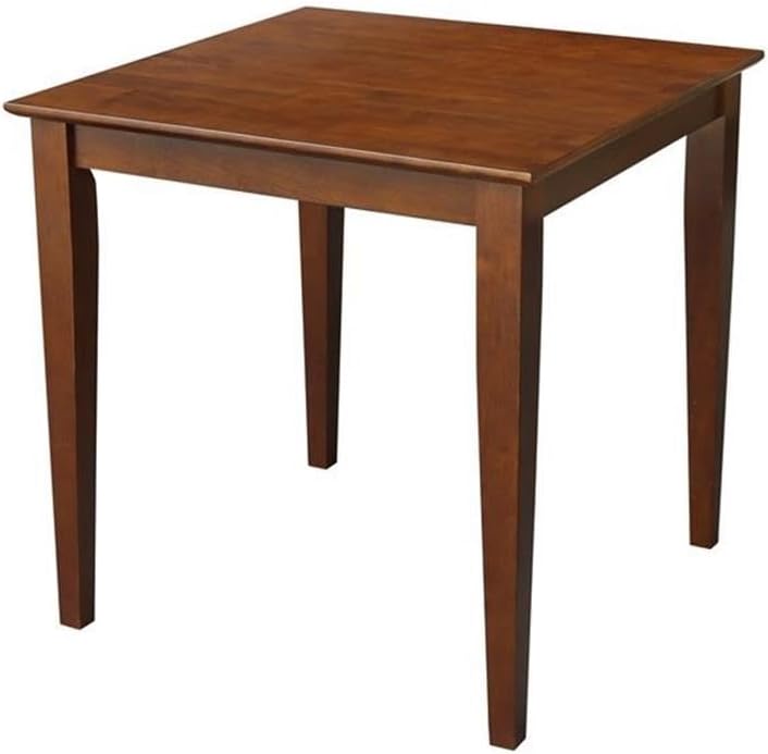 IC INTERNATIONAL CONCEPTS Solid Wood Top Table