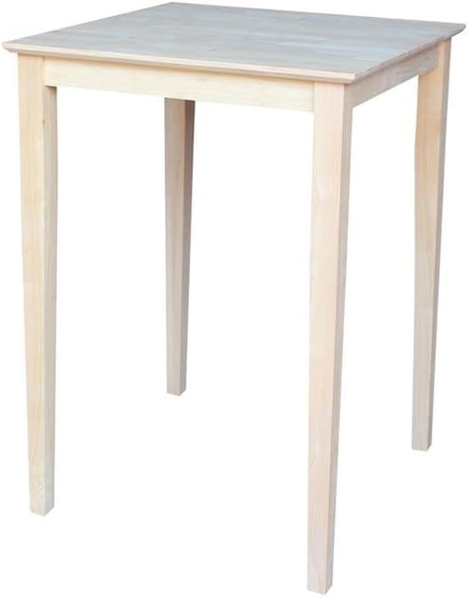 IC INTERNATIONAL CONCEPTS Solid Wood Top Table