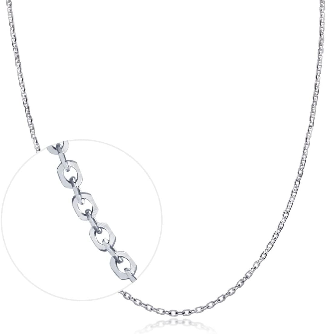 CHOW SANG SANG 18K Solid Gold Cable Chain Necklace for Women 60929N