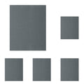 3M Wetordry Abrasive Sheet 02000, 600, Flexible, Durable, Surface Finishing, Waterproof, 9 in x 11 in, 50 Sheets (Pack of 5)