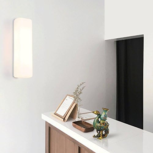 Wall Mounted Light Modern Simple Bedside Lamp Wall Lamp Sconce Double Head Bedroom Wall Light LED Living Room Background Wall Wall Spotlights Indoor Aisle Lights Creative Glass Single Head Wall