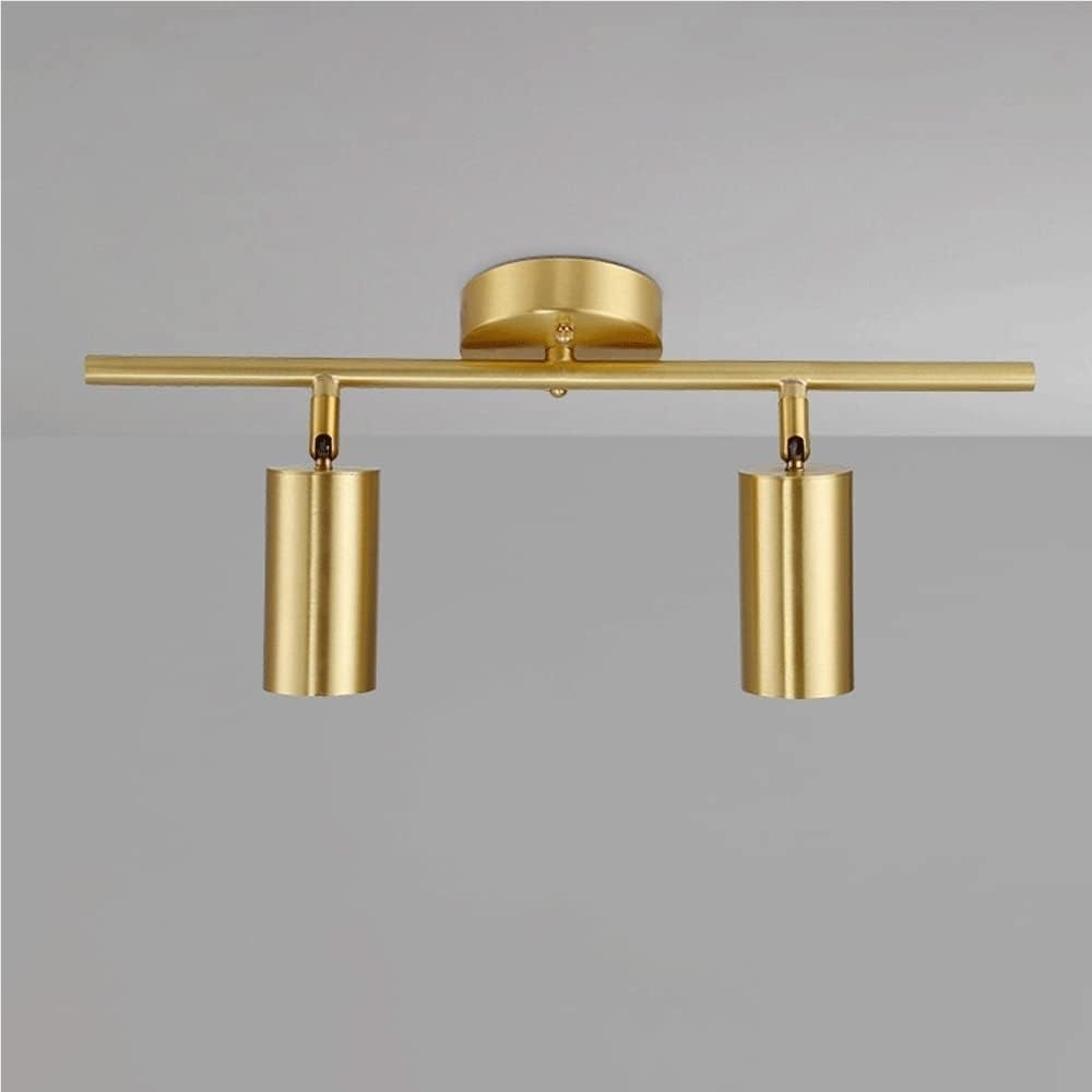 d Track Lighting Ceiling Spotlight GU10 Ceiling Spotlights Indoor Angle Adjustment Modern Ceiling Light Fixture for Living Room, Gallery, Cabinet, Hallway, Bedroom