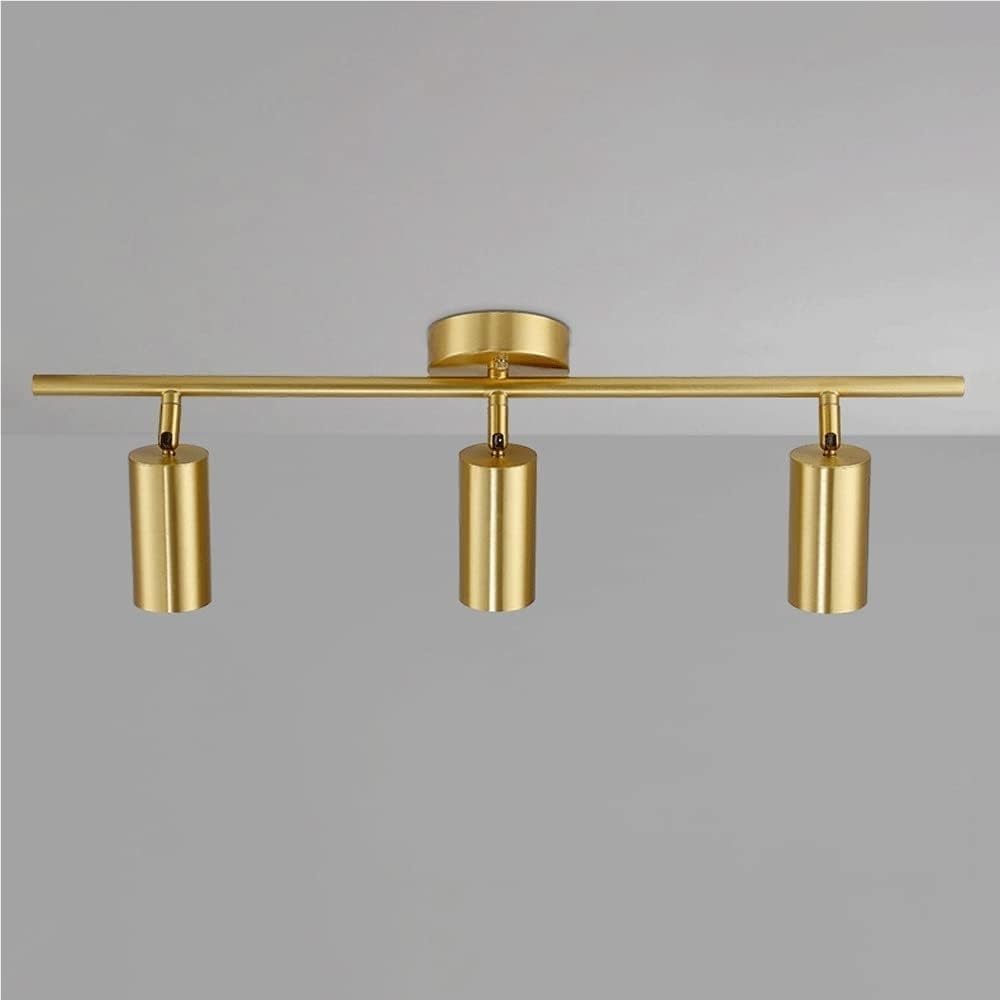 d Track Lighting Ceiling Spotlight GU10 Ceiling Spotlights Indoor Angle Adjustment Modern Ceiling Light Fixture for Living Room, Gallery, Cabinet, Hallway, Bedroom