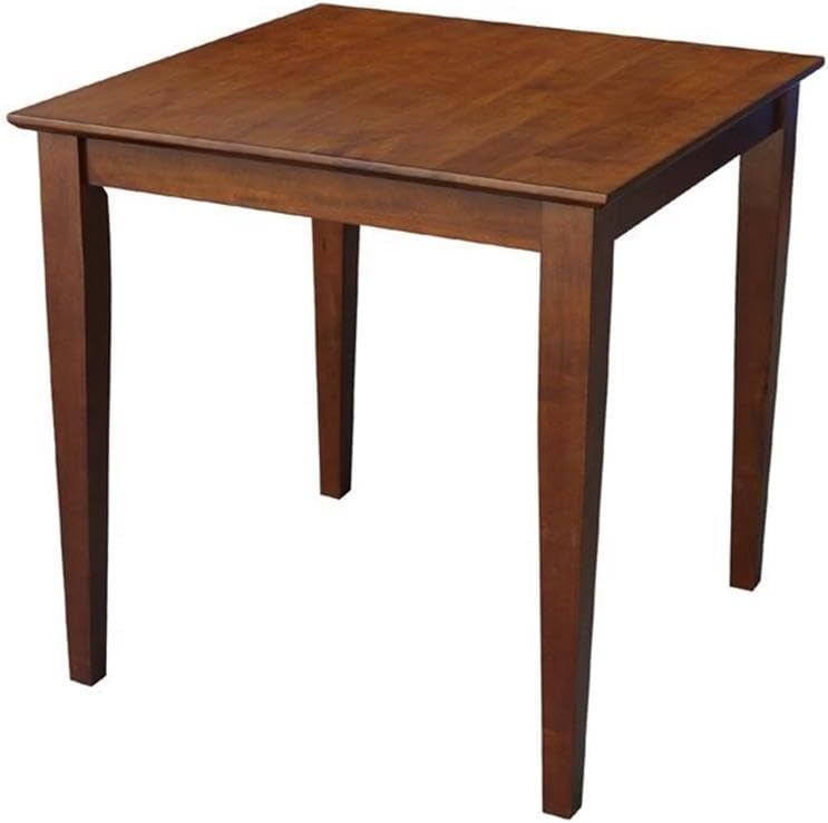 IC INTERNATIONAL CONCEPTS Solid Wood Top Table
