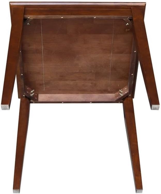 IC INTERNATIONAL CONCEPTS Solid Wood Top Table