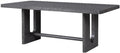 Furniture of America Selyra Modern Solid Wood 80-inch Dining Table with Trestle Base, Seats up to 6, Easy Assembly for Home, Kitchen, Living Room, Ash Grey