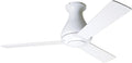 42' Modern Fan Altus Gloss White Hugger Ceiling Fan