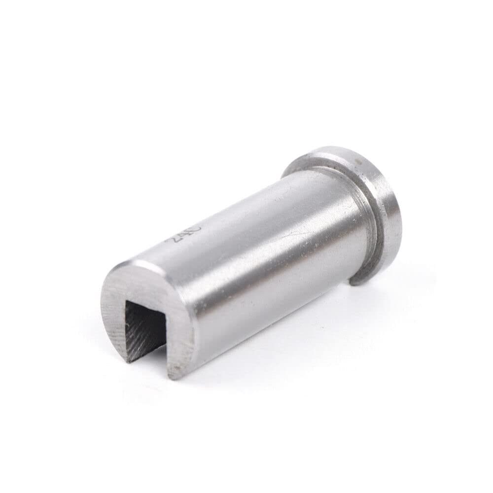 22PCS 4/5/6/8mm Keyway Broach Set, Collared Bushing Shim Set, Metric Size Metalworking Tool Kit