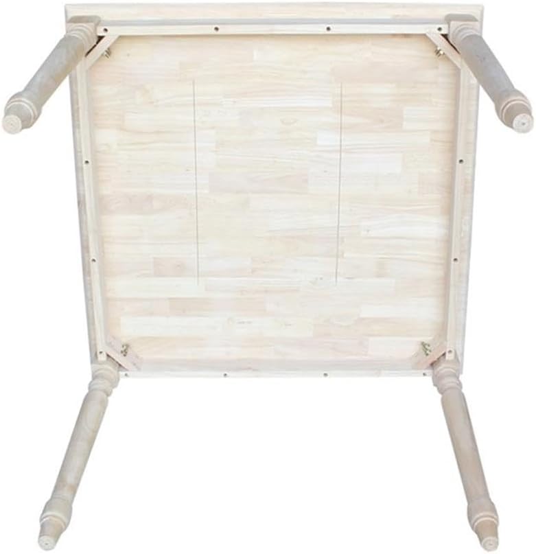 International Concepts Solid Wood Top Dining Table in Natural
