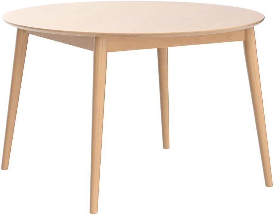Zinus Jeffrey 42 Inch Wood Dining Table, Solid Wood Kitchen Table, Table Only, Easy Assembly