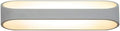 LED Wall Sconce Modern Wall Lamp Up and Down Lighting Fixtures, Aluminum Spotlights Indoor Sconces for Living Room Bedroom Hallway, Double Bevel White Metal Wall Light