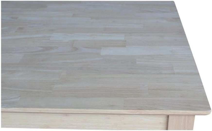 IC INTERNATIONAL CONCEPTS Solid Wood Top Table