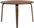 New Classic Furniture Gabby Wood Round Table, Walnut