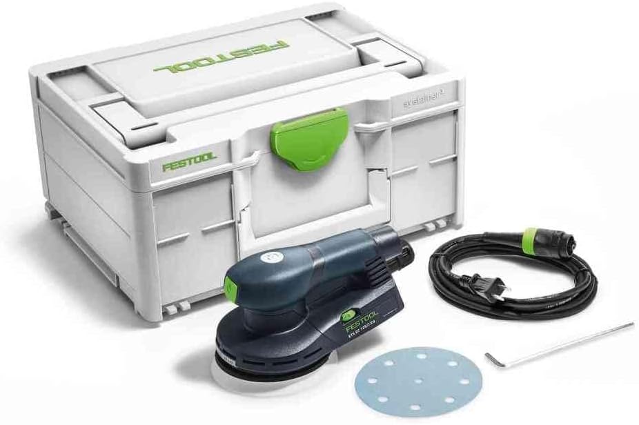 Festool 576340 5-Inch Random Orbital Sander ETS EC 125/3 EQ-Plus