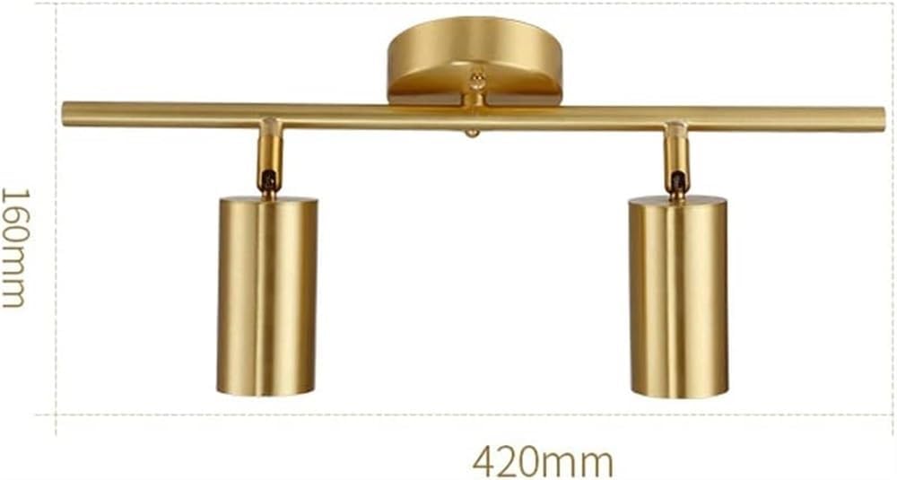 d Track Lighting Ceiling Spotlight GU10 Ceiling Spotlights Indoor Angle Adjustment Modern Ceiling Light Fixture for Living Room, Gallery, Cabinet, Hallway, Bedroom