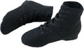 Canvas Jazz Shoes Sneakers Soft Split Sole Dance Shoes Lace Adult Jazz Dance Boots(26)