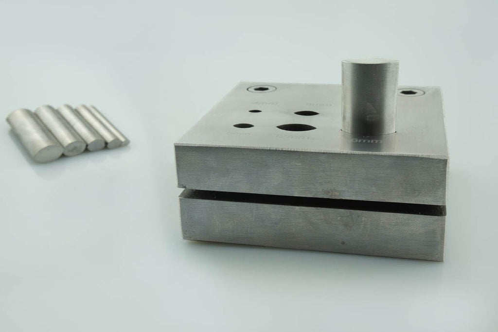 SE Disc Cutter with 6 Eye Shape Punches Set, 4 to 18mm