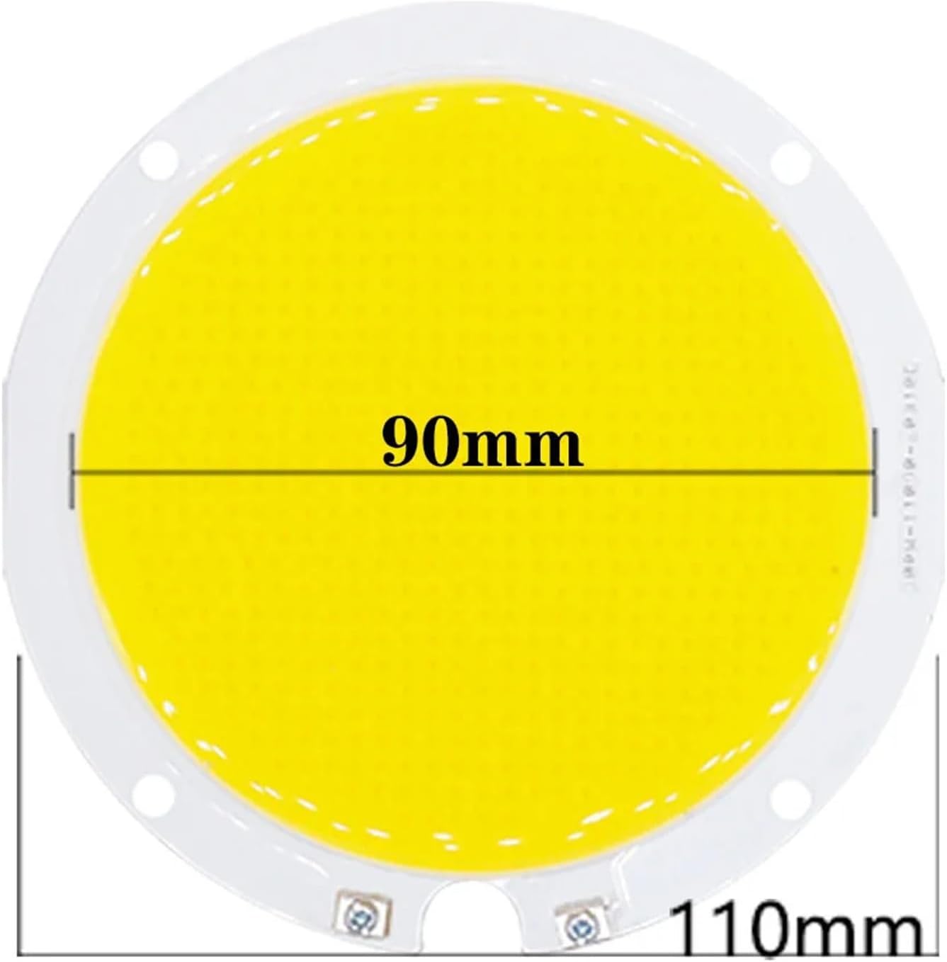 LED Chip 300W RA≥95 DC30-34V 9000mA Round COB Smart IC 110MM for Outdoor and Indoor Spotlight Plant Lighting DIY Special