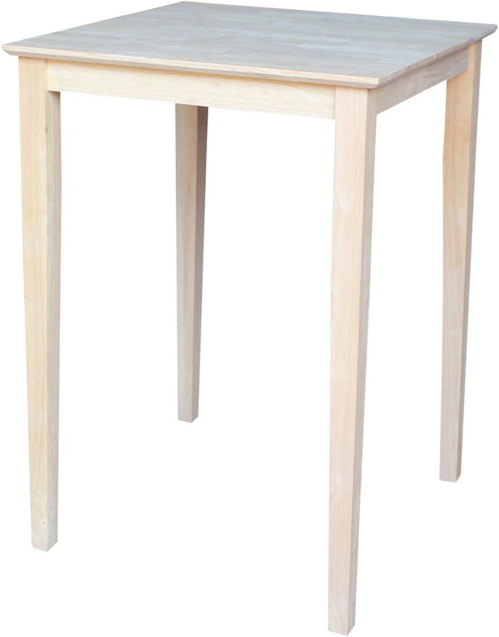 IC INTERNATIONAL CONCEPTS Solid Wood Top Table