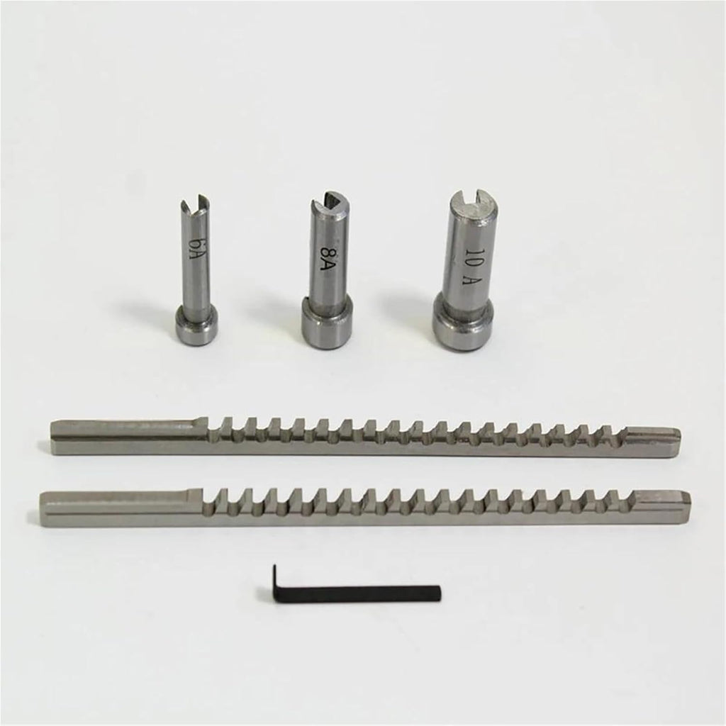 Keyway Cutting Tool HSS Keyway Broach Set 2mm 3mm Broaches 6/8/10 Collared Bushings With Shims CNC Cutting Tools for CNC Cutting Machine Too