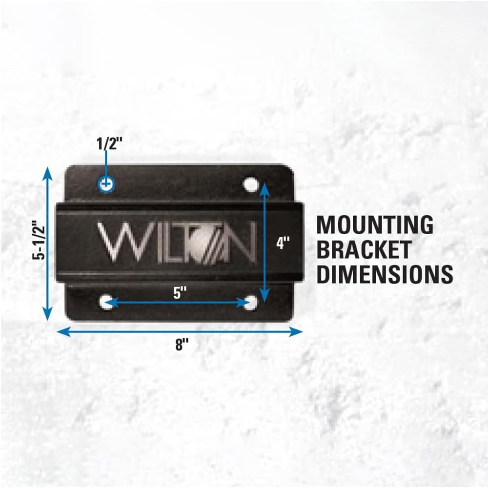 Wilton ATV All-Terrain Truck Hitch Vise, 6' Jaw Width, 5-3/4' Max Jaw Opening, 5' Throat (10010)