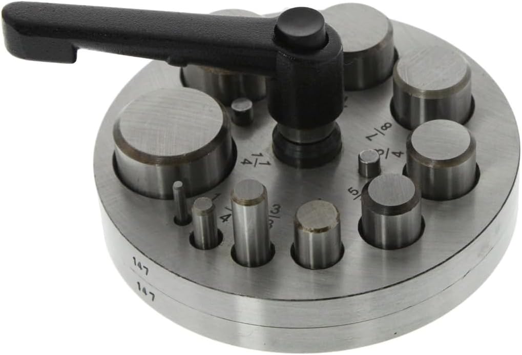 SE 10-Piece Precision Locking Disc Cutter Set with Lever Separator - Stainless Steel - JT-SP310