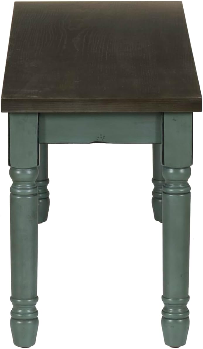 Powell Furniture Willow Dining Bench, Multicolor, 40'W x 14.02'D x 18.31'H