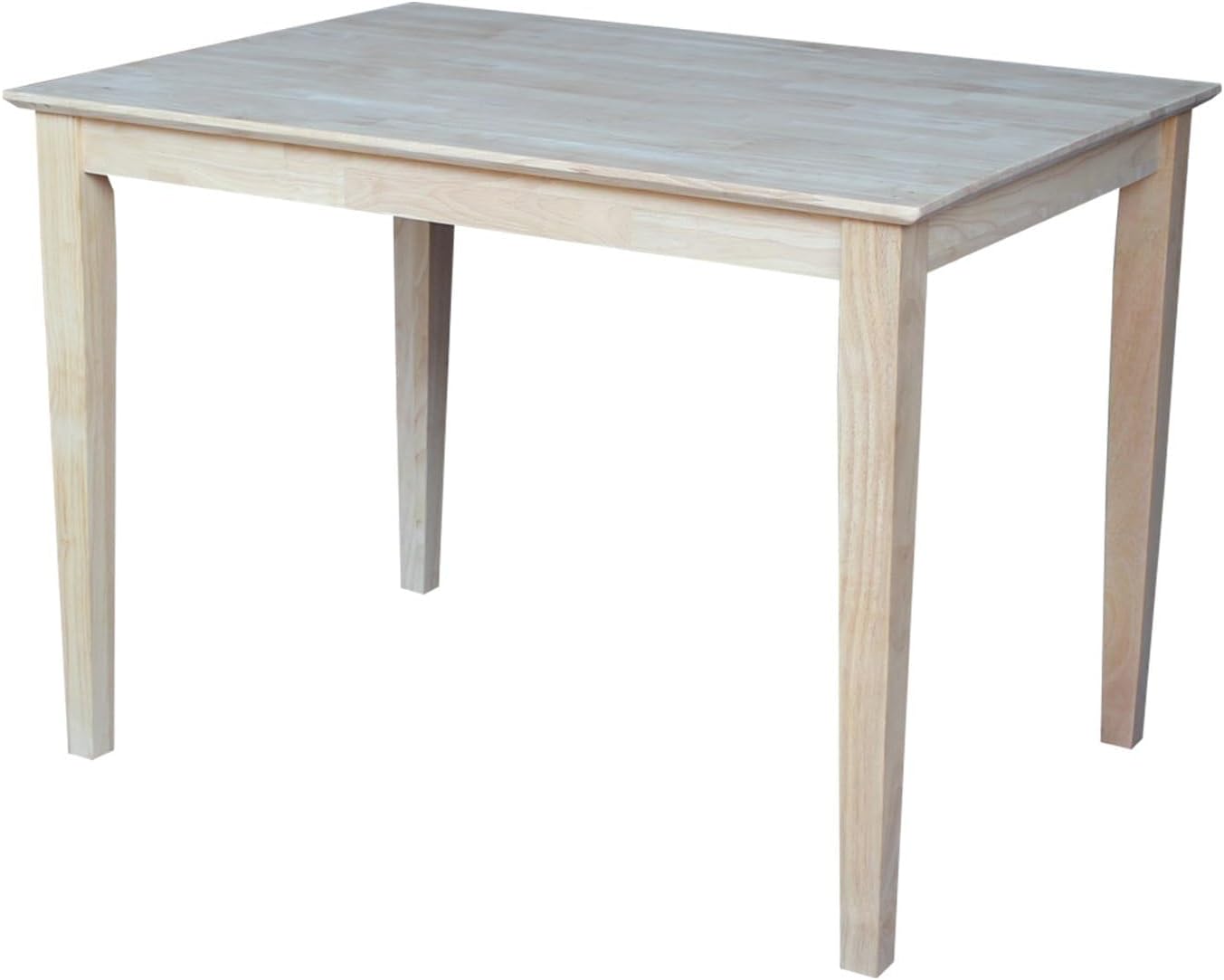 IC INTERNATIONAL CONCEPTS Solid Wood Top Table